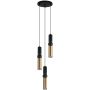 Italux ISIDORA PND-14290-3-BK-BRO Suspension 3x25W/GU10 IP20