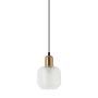 Italux LAMEZIA PND-67594-1-BRO+CL Pendelleuchte 1x40W/E27 IP20