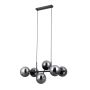 Italux Molite PND-1098-6-BK Suspension lumineuse 6x40W/E14 IP20