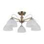Italux Moreti PND-40623-5-AB Lampe de plafond 5x40W/E27 IP20