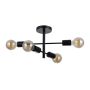 Italux PIANSI PND-4025-4-BL Pendelleuchte 4x40W/E27 IP20