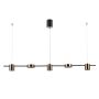 Italux REMDAL PND-16374-5-BK-4K Pendelleuchte 30W/LED 4000K 2300LM IP20
