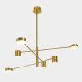 Italux REMDAL PND-16374-6-COP-GD-4K Suspension 36W/LED 4000K 2700LM IP20