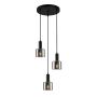 Italux SANTIA PND-65342-3A-BK+SG Pendelleuchte 3x40W/E27 IP20