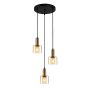 Italux SANTIA PND-65342-3A-BRO+AMB Suspension 3x40W/E27 IP20