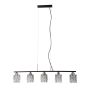 Italux Simona PND-40814-5-BK-HBR Suspension lumineuse 5x40W/E14 IP20