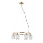 Italux Simona PND-40814-6-HBR Suspension lumineuse 6x40W/E14 IP20