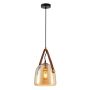 Italux Solta PND-24342-1-BK-AMB Pendelleuchte 1x40W/E27 IP20