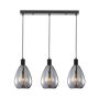 Italux Zulo PND-27812-3-BK-SG Pendelleuchte 3x40W/E27 IP20