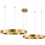 Step Into Design CIRCLE 2in1 ST-8848-40+60 brass Suspension lumineuse 2x53W/LED 3000K 5035lm IP20