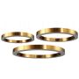 Step Into Design CIRCLE 3in1 ST-8848-60+60+80 brass Pendelleuchte 3x85W/LED 3000K 8075lm IP20