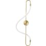 Step Into Design ESSA ST-B3554 gold Applique murale 1x9W/LED 3000K 720lm IP20