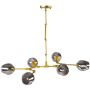 Step Into Design MODERN ORCHID ST-1232-6 GOLD Lampe de plafond 6x60W/E27 IP20