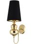 Step Into Design QUEEN MB-8046-18 black gold Wandleuchte 2x40w/E27 IP20
