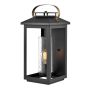 Quintiesse ATWATER QN-ATWATER-L-BK Applique murale 1x60W/E27 IP44