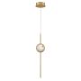 Quintiesse Barletta QN-BARLETTA-1P-BG Pendelleuchte 1x6W/LED 3000K 340lm IP20