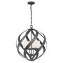 Quintiesse BLACKSMITH QN-BLACKSMITH-4P-OBK Suspension 4x40W/E14 IP44