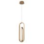 Quintiesse Demark QN-DEMARK-1P-BG Pendelleuchte 1x28W/LED 3000K 1000lm IP20