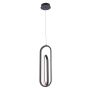 Quintiesse Demark QN-DEMARK-1P-BK Suspension lumineuse 1x28W/LED 3000K 1000lm IP20
