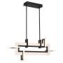 Quintiesse Inizio QN-INIZIO-LP-S-BK Deckenlampe 1x46W/LED 3000K 2086lm IP20