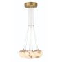 Quintiesse Kepler QN-KEPLER-7P-BG Suspension lumineuse 7x7W/LED 3000K 3544lm IP20