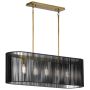 Quintiesse LINARA QN-LINARA-ISLE-BK Suspension 5x60W/E27