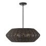 Quintiesse Luca QN-LUCA-5P-M-BK-BK Suspension lumineuse 5x40W/E14 IP20