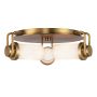 Quintiesse Wynwood QN-WYNWOOD-F-VBS Plafonnier 3x60W/E14 IP20