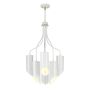 Elstead Lighting QUINTO WHITE QUINTO6-WAB Kronleuchter 6x60W/E27