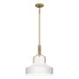 Quoizel Brecken QZ-BRECKEN-2P-AB-ABG Suspension lumineuse 2x60W/E27 IP20
