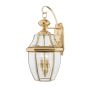 Quoizel NEWBURY QZ-NEWBURY2-L-PB Applique murale 2x60W/E14 IP44