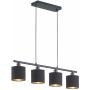 Trio TOMMY R30334079 Suspension lumineuse 4x28w/e14 ip20