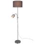 Trio OWEN R40192007 Stehleuchte 2x52w/e27+e14 ip20