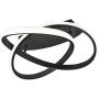 Trio COURSE R62051132 Lampe de plafond 1x18w/led 3000k 2400lm ip20