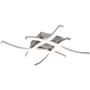Trio ROUTE R62474407 Lampe de plafond 4x5w/led 4000k 600lm ip20