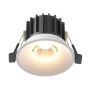 Maytoni Round DL058-12W3K-W Spot encastré 1x12W/LED 3000K 920lm IP20