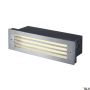 SLV BRICK 229110 Lampe d'escalier encastrée 1x3.3W/LED 3000K 52LM IP54
