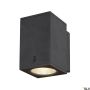 SLV ENOLA SQUARE 1003417 Applique murale 1x11W/LED 3000/4000K 980LM IP65