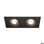 SLV NEW TRIA 113492 Einbau-Downlight 2x50W/GU10 IP20