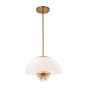 Elstead Lighting Staring STARING-3P-DG-OPAL Suspension lumineuse 3x40W/E14 IP20