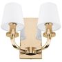 Cosmolight NEW YORK W02510AU-WH Applique murale 2x40w/E14 IP20