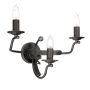 Elstead Lighting WINDSOR WINDSOR-W3-GR Wandleuchte 3x60W/E14