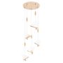King Home BUTTERFLY DISC XCP8737-5 Suspension 5x11W/LED 3000K 4400LM IP20
