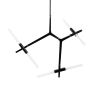 King Home CANDELABR XCP8053-6.BLACK Pendelleuchte 5x3,5W/G9 IP20