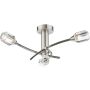 Dar Lighting Zonda ZON5338 Deckenlampe 3x25w/g9