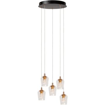 Lucide BERLIANE 00430/21/60 Pendelleuchte 5x4w/led 2700k 200lm ip20