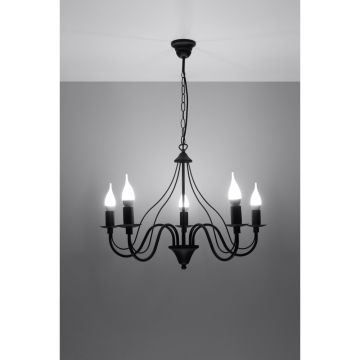 Sollux MINERWA SL.0218 Lustre 5x40W/E14