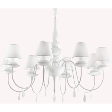 Ideal Lux BLANCHE 035574 Kronleuchter 8x40W/E14 ip20