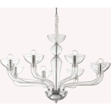Ideal Lux CASANOVA 044255 Kronleuchter 8x40W/E14 ip20