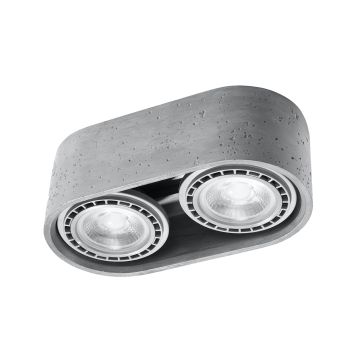 Sollux BASIC 2 SL.0882 Spot en saillie 2x40W/GU10 IP20